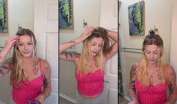 ATTEMPTING TO DYE MY HAIR!