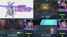 hi, live with !talia<3 150,000 LEADERBOARD, GIVEAWAYS, CHAT CONTROLS SLOTS !SR !new !discord