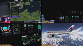 Qatar iniBuilds A380 Overnight Longhaul ✈️📡 KSEA -> OTHH | !PartnerPLUS