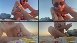 hang with me at the beachhh -  show booty 1 sub, wet feet 2 subs no menu today