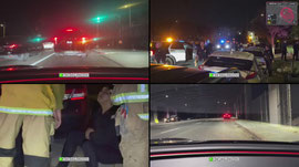 🚨🚔LA NIGHTCRAWL🚔🚨chasing cop calls🚨