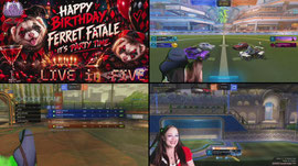 BIG BIRTHDAY BASH 12 HOUR STREAM (attempt) w/ Harley Quinn cosplay. Come hang out and celebrate! <3 | OCE 18+ 💀🐾 !KAOS !commands #yfb