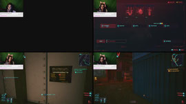 gioco e mi diverto su cyberpunk