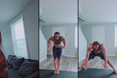 yoga a morning stretch