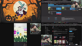 TREVOL NEGRO Y JUANITO PIZZ ║Comandos: !cap - !anime - !ayuda