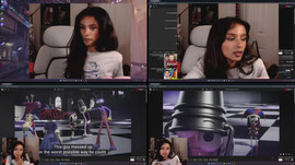 watching and chatting