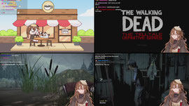 🔴THE WALKING DEAD🔴SEASON 2 TIME!!🔴EPISODE 1🔴IM STRESSED 🔴!MERCH !MINATOBER
