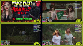 Friday The 13TH WATCH PARTY! -First Time Viewing Films III & IV