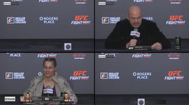 UFC Edmonton: Post-Fight Press Conference | LIVE