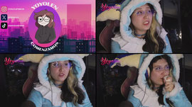 Cosplay de Vaporeon y platiquilla