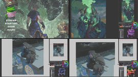 Illustration process. Daily art stream 14 | !OperaGX