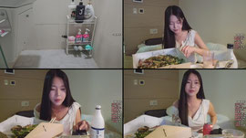 비가 오네요...