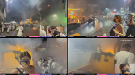 IRL🇹🇭Phuket Crazy Fireworks🎆 and Parade ใหล้หมดเจแล้ว[eng/ไทย]
