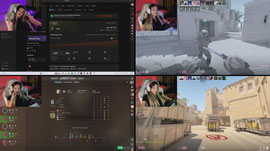 Молодая девушка на пути к FACEIT Lvl 1 | !tg !donate