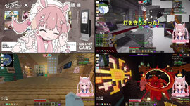 🎮 #わちゃサバ マイクラ┊Day.12 タレン水門れっつごー！【 #小花衣ももみ / #Vtuber 】