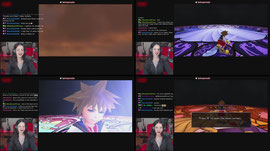 RAW UNCUT REAL GIRL PLAYS KINGDOM HEARTS ⋆｡‧˚ʚ🍓ɞ˚‧｡⋆ |