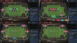 Playing the 215 CoinMillion on Coinpoker! 1900 left, 756 Paid