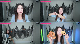 With 6 Subs you can decorate my stream room for Halloween