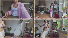 Your Daily Doses of DeeDee ✨ | Belly Dance Outfit Changes, Hip Shimmies & Goddess Vibes 🔥💖
