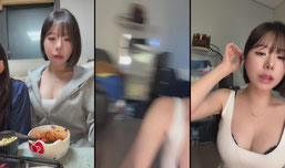 1일차엽캠 먹방할게여 초보주의