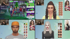 Sims story ( On refait les candidats de la saisons 7 de secret story dans les sims 4)