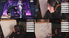 [ONE PIECE] Portgas D. Ace Painting  | !SUB | !GG | !WEBSITE | !LINKS | !WEBSITE | !DISCORD | !PP