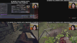 🩸 MONDAY: FEMALE TITAN MAKEUP 🧟‍♀️🎃 JACK-O’-LANTERN STUFFED BELL PEPPERS 🍽️ + INDIE HORROR GAME 👁️ | ROAD TO 53K!! 💗