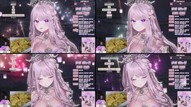 [🌙] 저녁 카레 먹방 (444개 걸음룰렛)