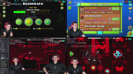 😈 BLOODBATH DÍA 1 (30%, 75-100%) 😈 PREVIA PSG BARÇA 😈 VOLVEMOS AL GEOMETRY DASH 😈 SOMOS MUY GUAPOS 😈 A DEDE4R CUBOS 😈