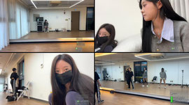 정선컴퍼니 춤연습 율비 연우 끼율