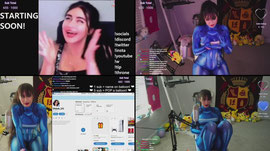 👀 Night 1/11 Nights of Cosplays! 💙 ZERO SUIT SAMUS 💙 W Metroid 💙 655/700 Subs