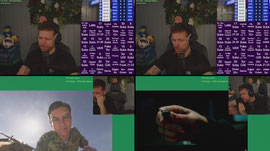 Gaming mit Joe, später REACT: Champions League-Konferenz (mit FC Bayern etc.) -> !bingo | !holy