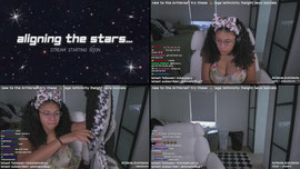 lets get to 1 milly starbursts! | check-in w/ the galactic goddess 🌟✨