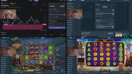 GAMBA & TRADING $3000 !leaderboard !stake
