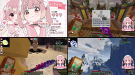 🎮 #わちゃサバ マイクラ┊Day.15 のんびりする？【 #小花衣ももみ / #Vtuber 】