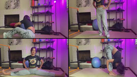 150 subs?! Yoga Challenges | Subscribe and request a pose! | !socials !gift !wishlist