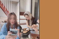가을 붕어빵 굽는다