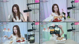 하루종일치킨을고민한여성,,, 비비큐시켰다 아사직전
