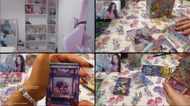 OPENING MY LITTLE PONY CARDS WITH MY SISTER!!