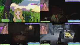 SURPRISE STREAM getting spooked in game
