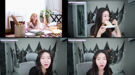 With 6 Subs, you can decorate my stream room for Halloween