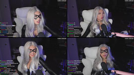 black cat cosplay :3