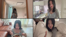 라면 끓여 먹는 40대 여자