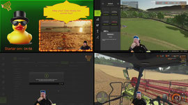 🦉🚜 Wild farming life in the countryside 🚜🦉 | [Swe/Eng] | Beam Eye Tracker