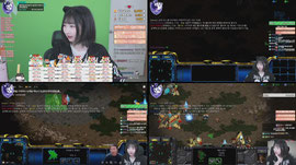 [뉴캣슬] 낑 랜능크!!!! 난강x듀듀x퀸주 vs 미스x키링x퀸주