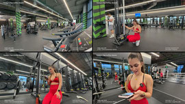🔴 FITNESS MODEL WORKOUT !ds !size !punish