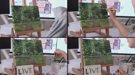 🎨 No Talking | Cozy Painting Live