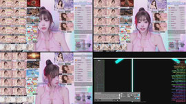 오늘 10개 30명 팬가입 받은 여자