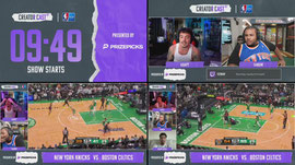 NBA Creator Cast LIVE w/ Adapt Presented By PrizePicks | Knicks vs Celtics #ad 🟠🔵