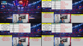 스포츠 분석] NBA 농구 6경기 간단 정리 라인업 구매율 방송  욱하는형